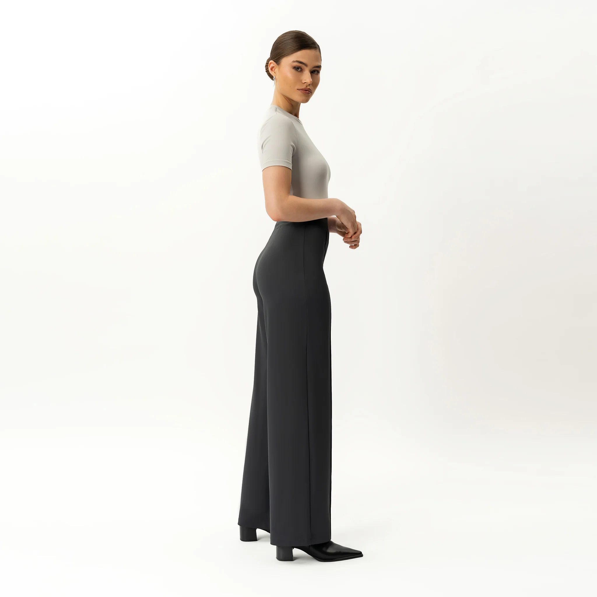Asana Relaxed Front Crease Pant - Image 5