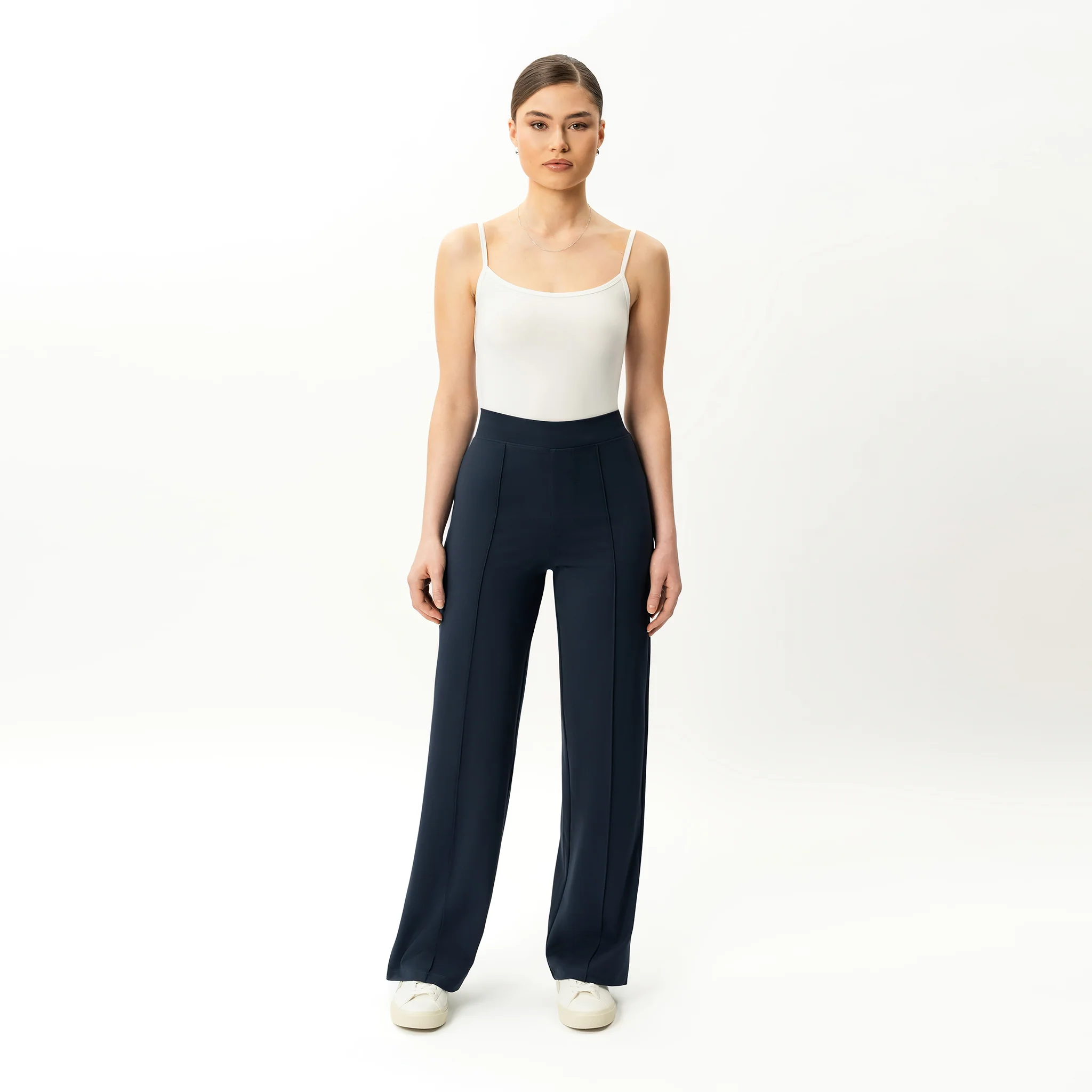 Asana Relaxed Front Crease Pant - Image 5
