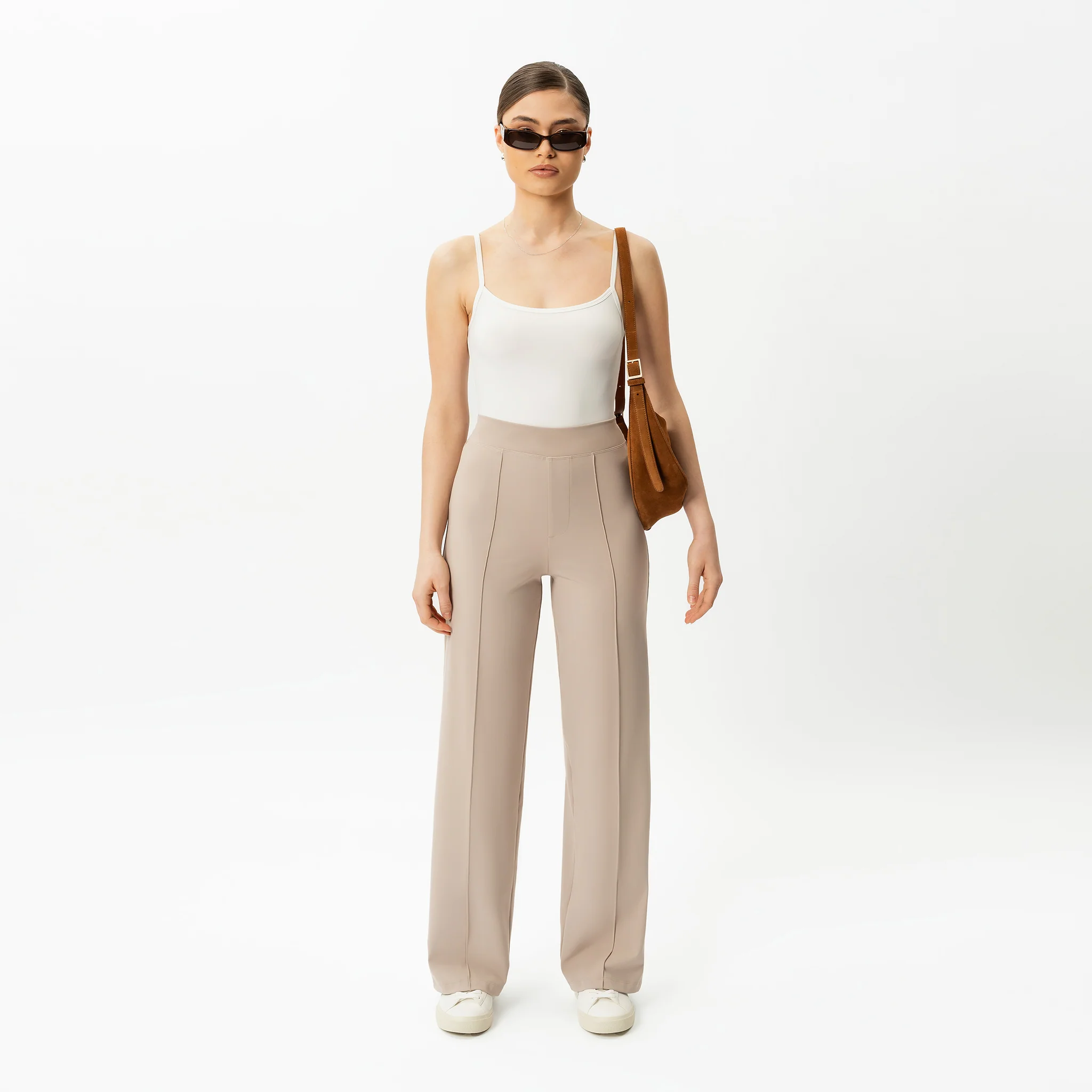 Asana Relaxed Front Crease Pant - Image 2