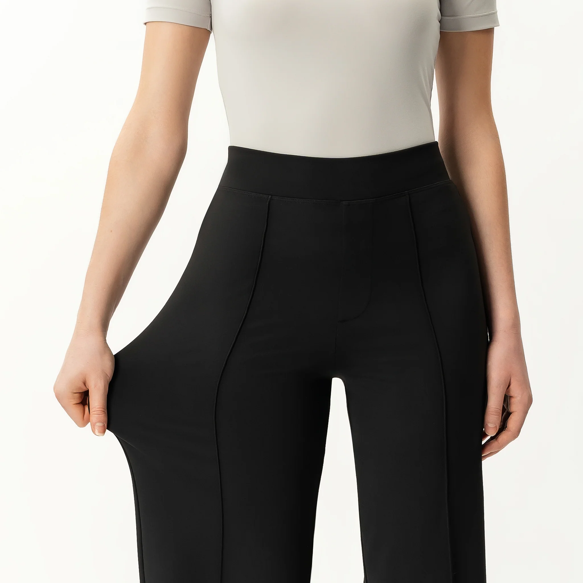 Asana Relaxed Front Crease Pant - Image 5