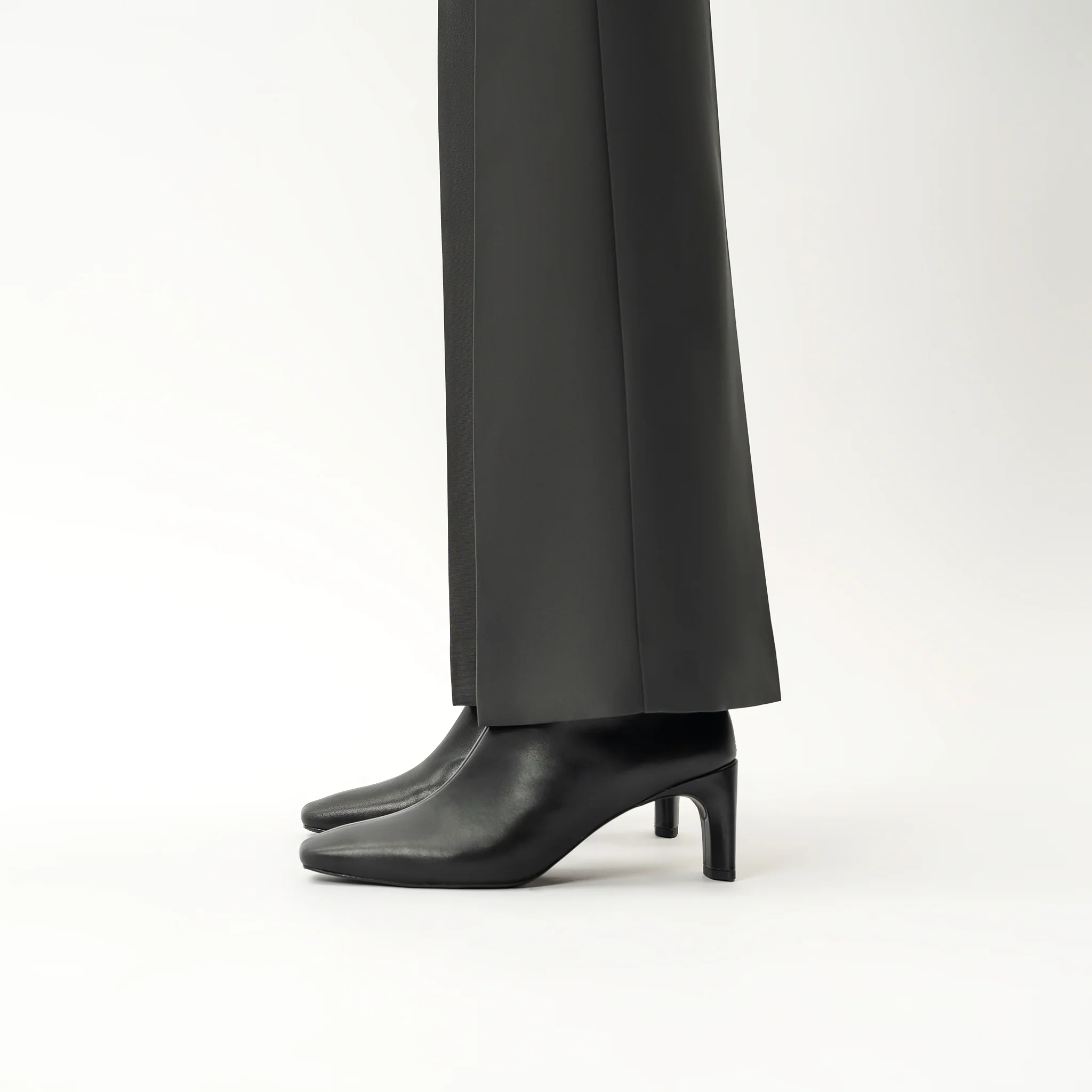 Crepe Bootcut Trouser - Image 7