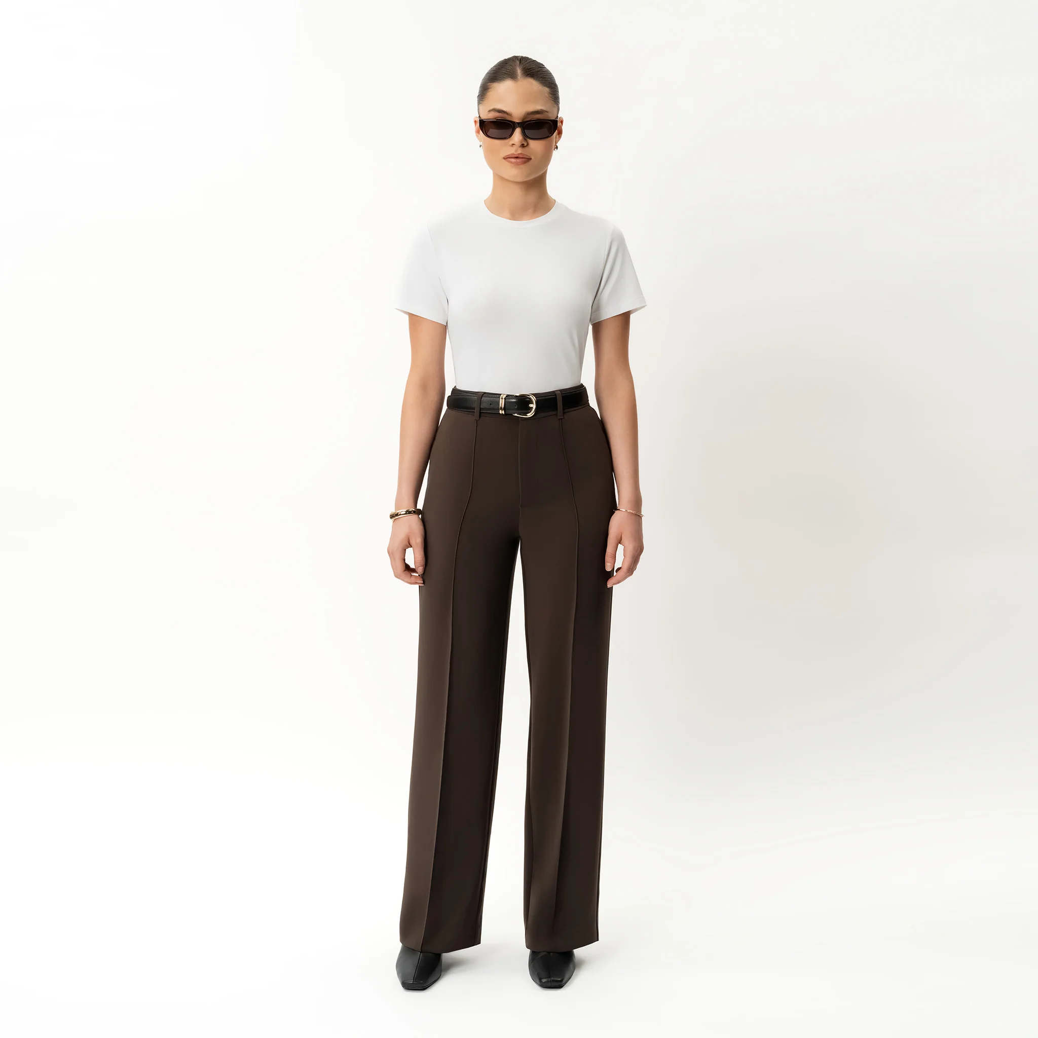 Crepe Relaxed Trouser - Image 2