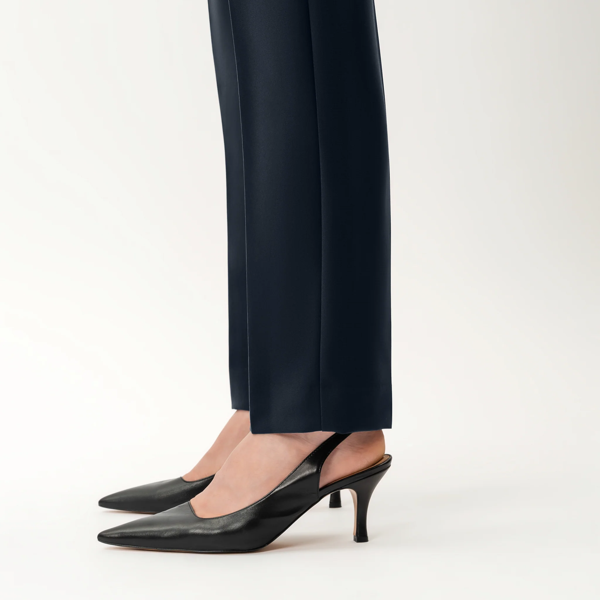 Crepe Slim Trouser - Image 5
