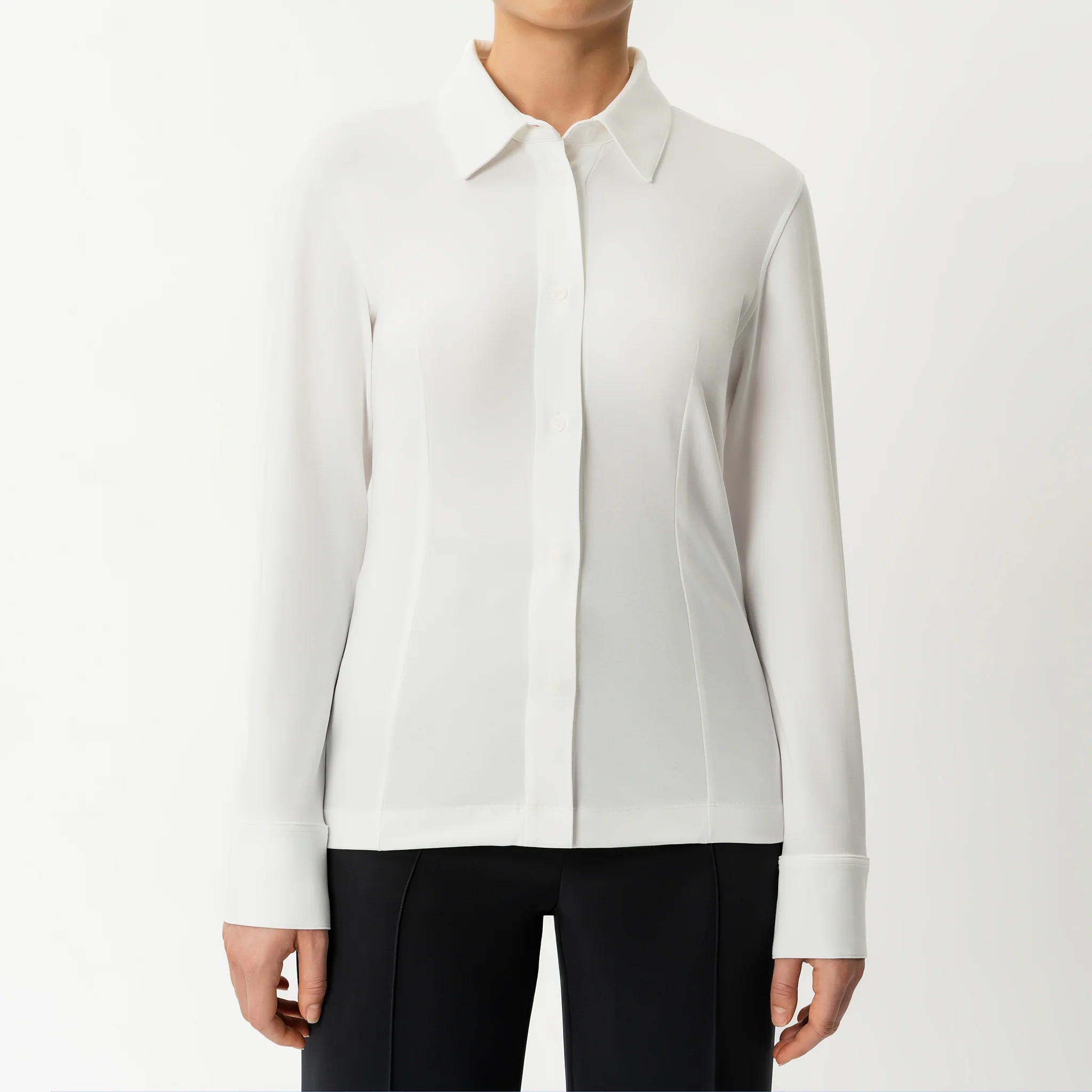 Fitted Jersey shirt - Image 5