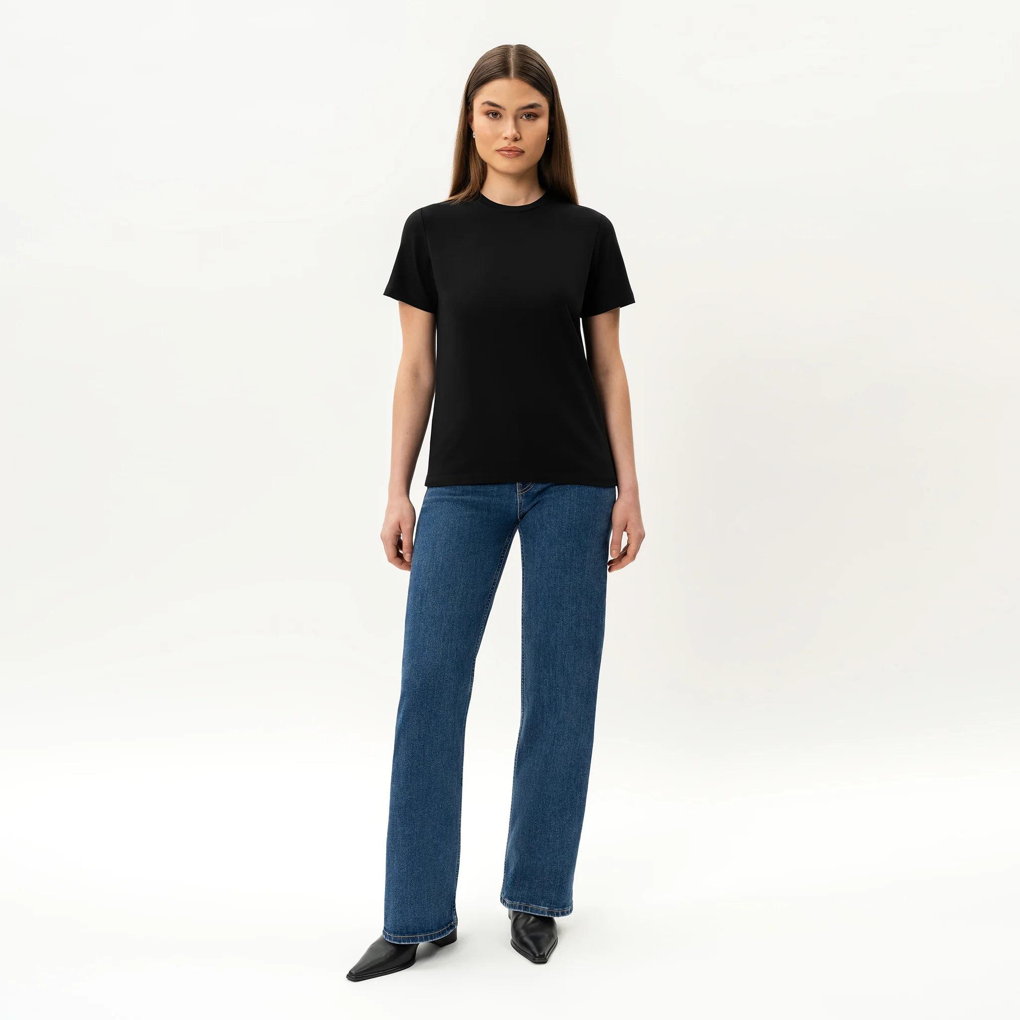 Fitted Pima T-shirt - Image 4
