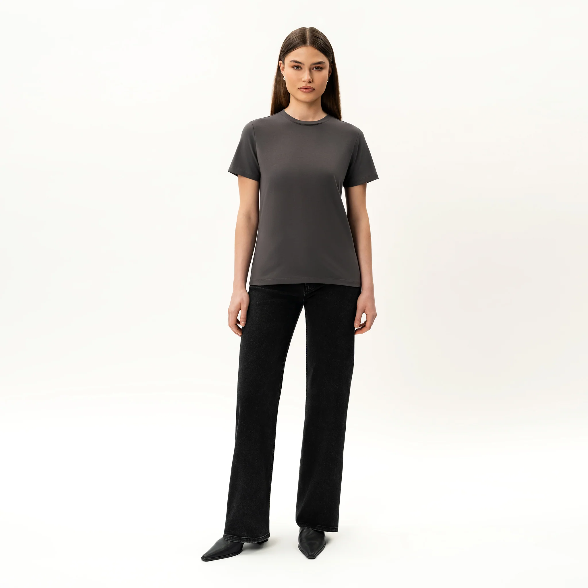 Fitted Pima T-shirt - Image 5