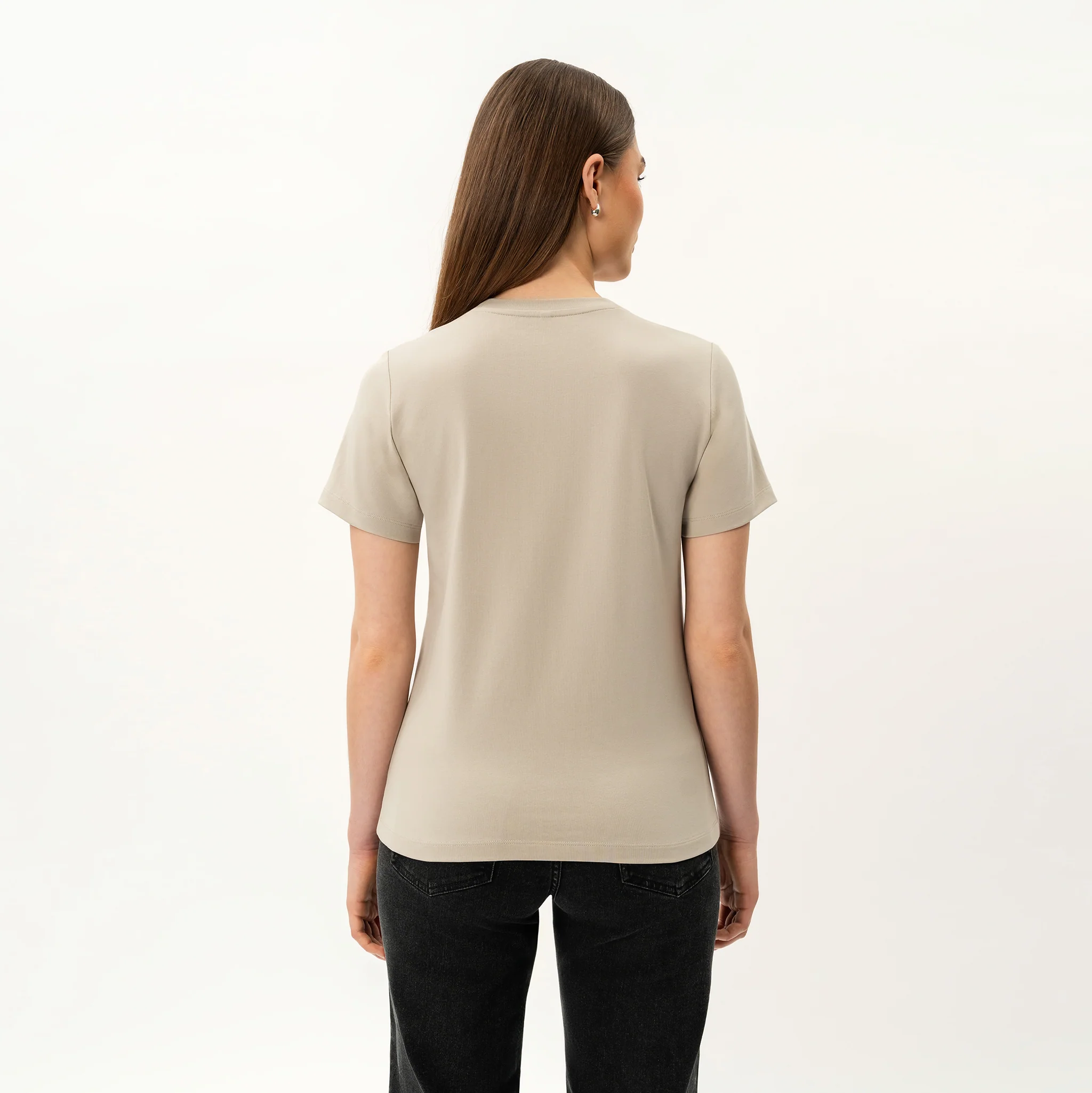 Fitted Pima T-shirt - Image 3