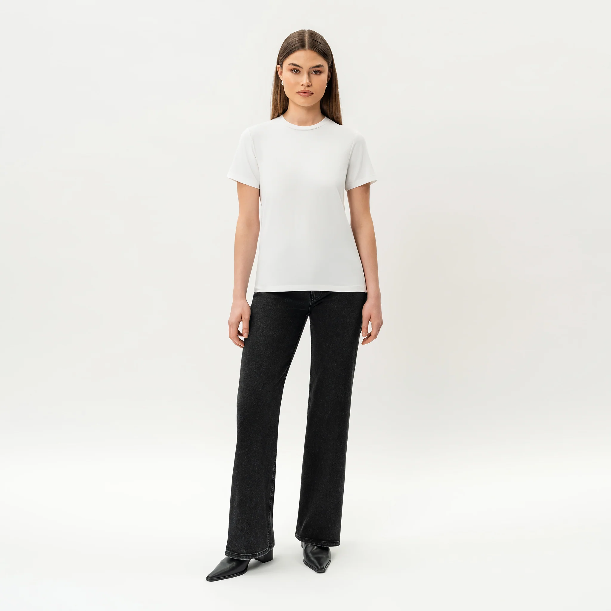Fitted Pima T-shirt - Image 5