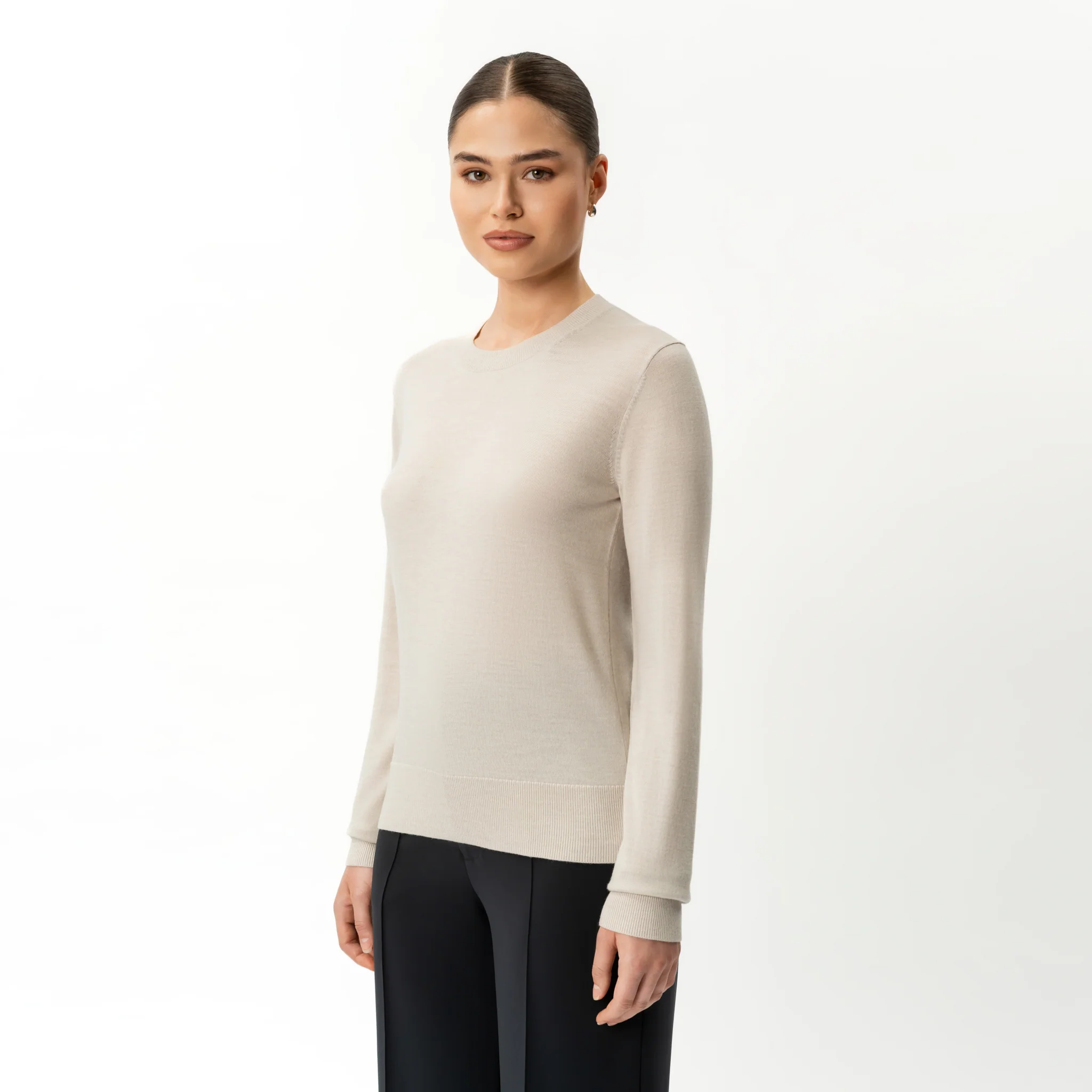 Merino Wool Crewneck - Image 2