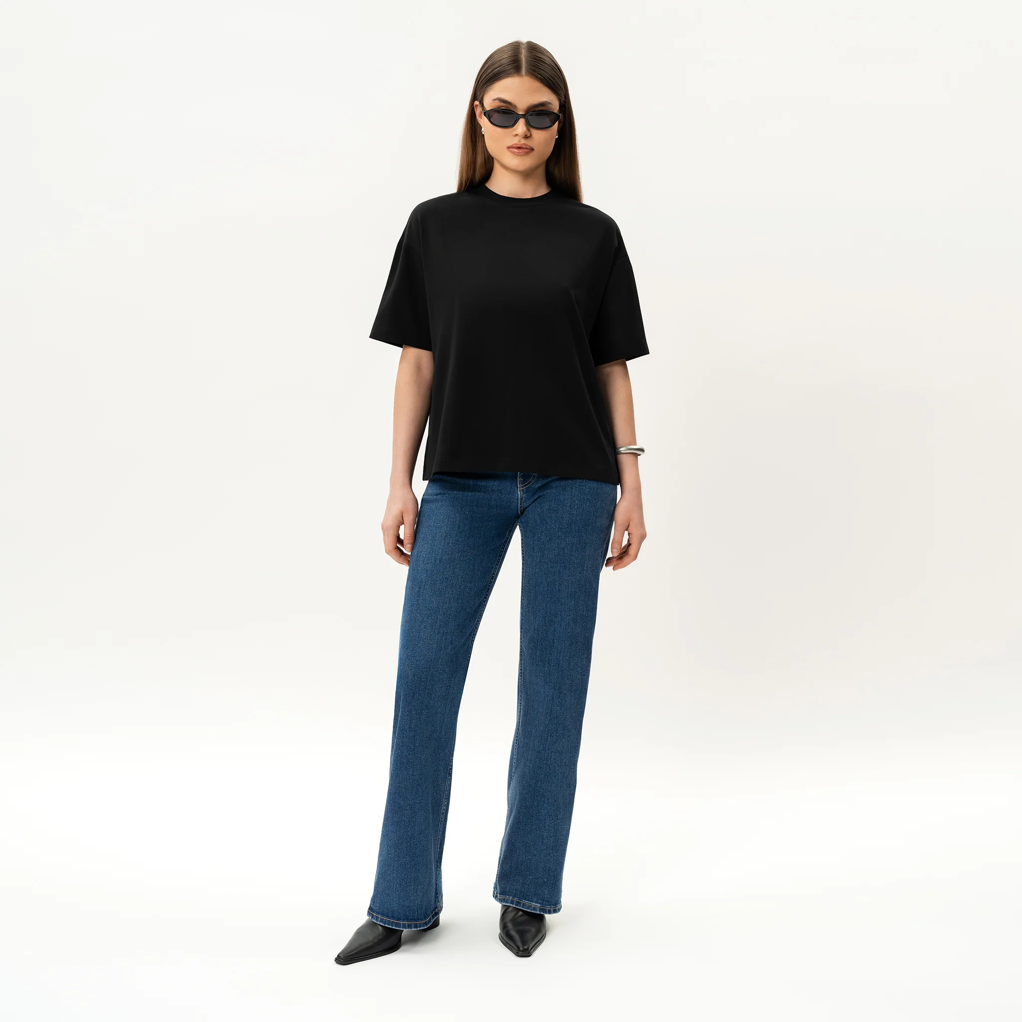 Oversized Boxy Pima T-shirt - Image 2