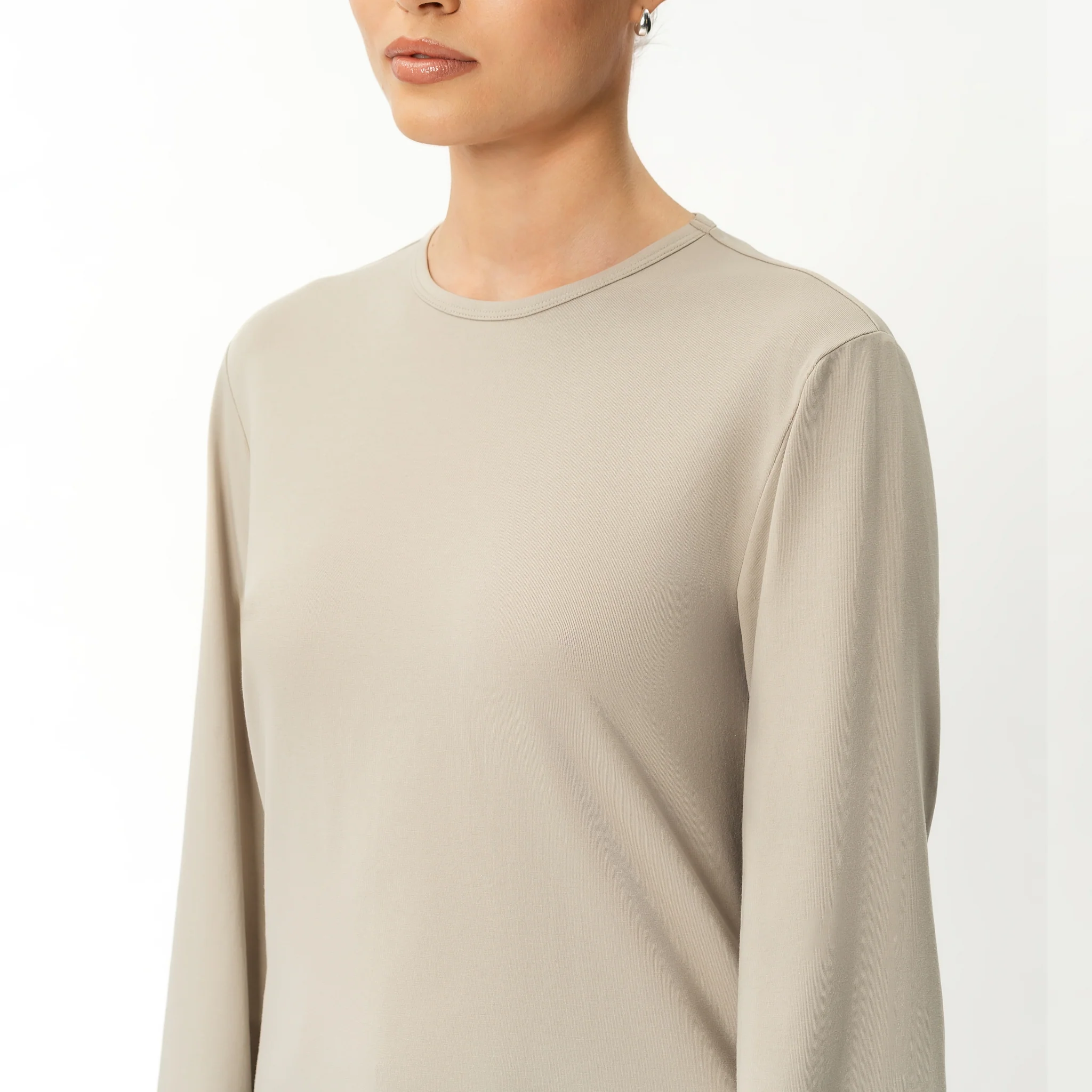 Pima Long-sleeve T-shirt - Image 3