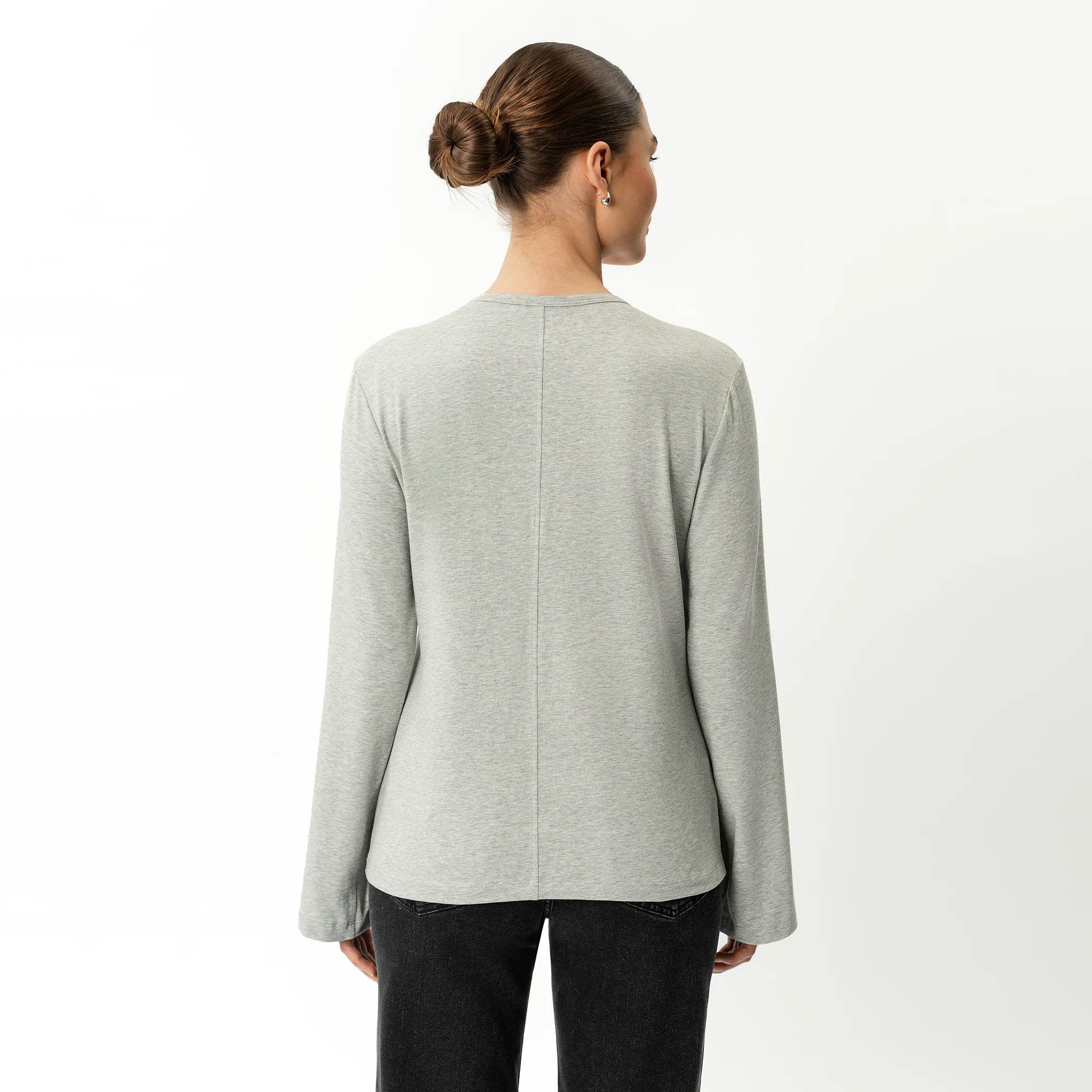 Pima Long-sleeve T-shirt - Image 4