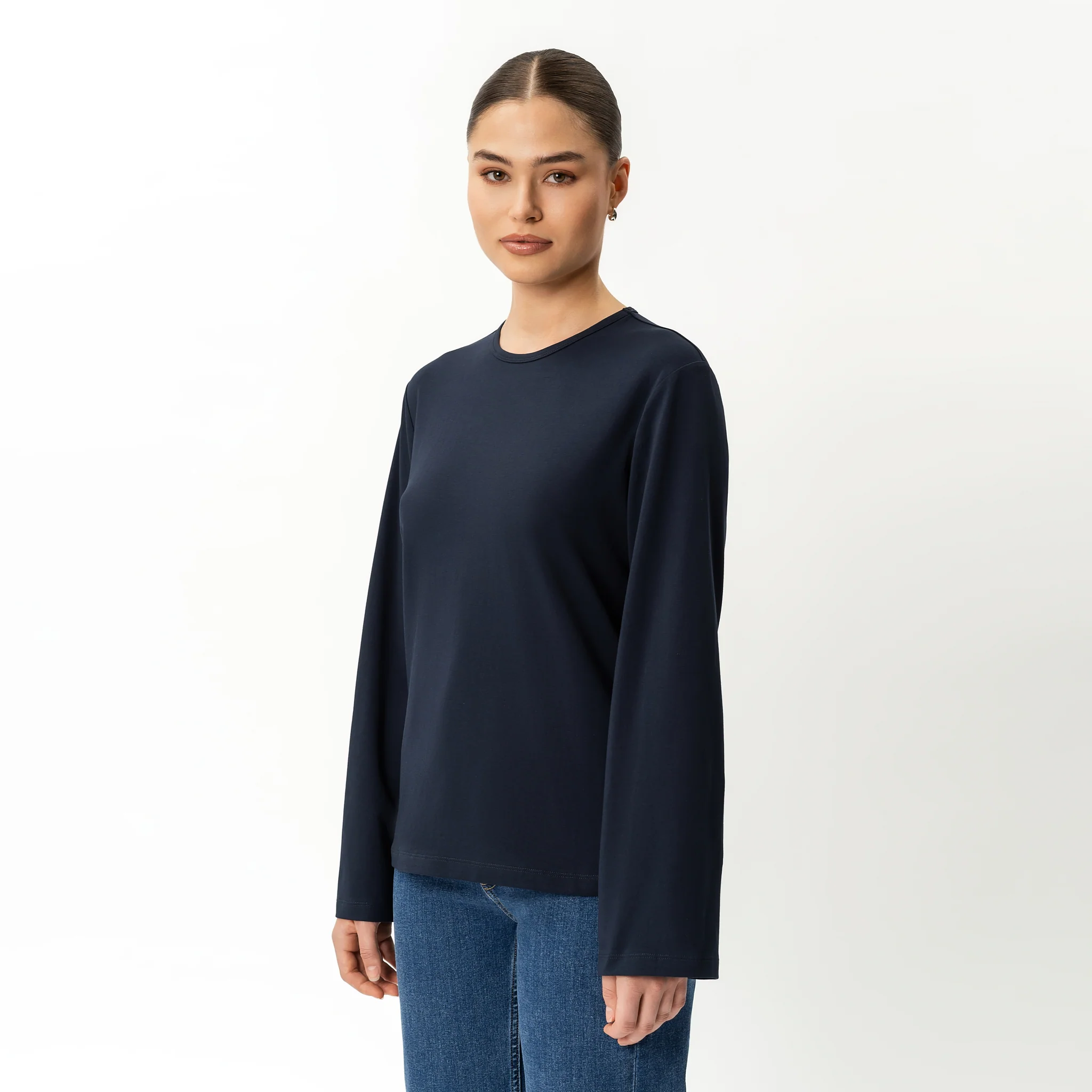 Pima Long-sleeve T-shirt - Image 5