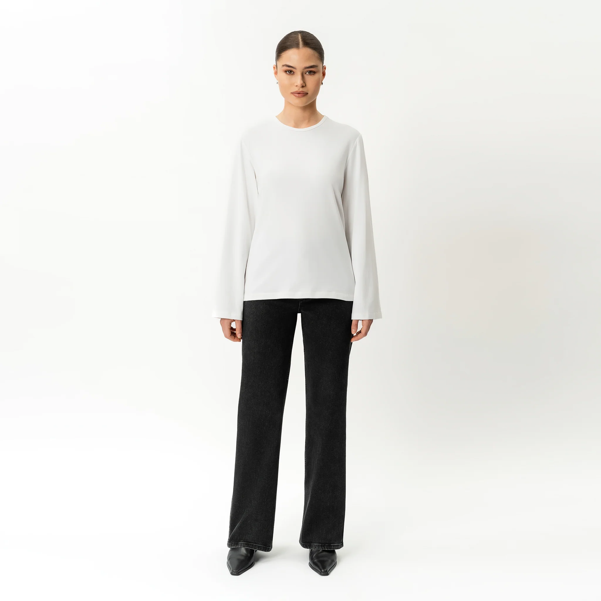 Pima Long-sleeve T-shirt - Image 2