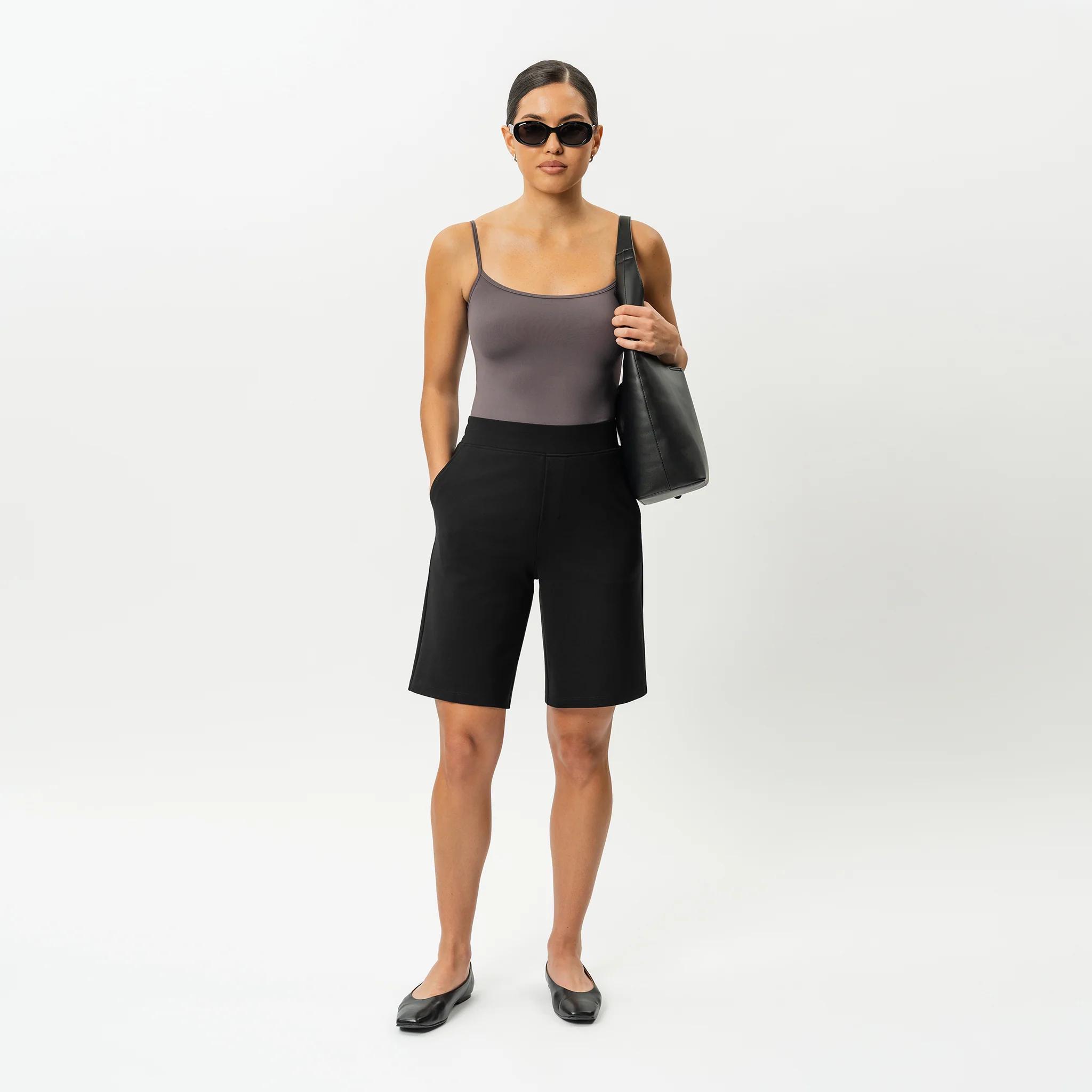 Light Ponte Shorts - Image 32