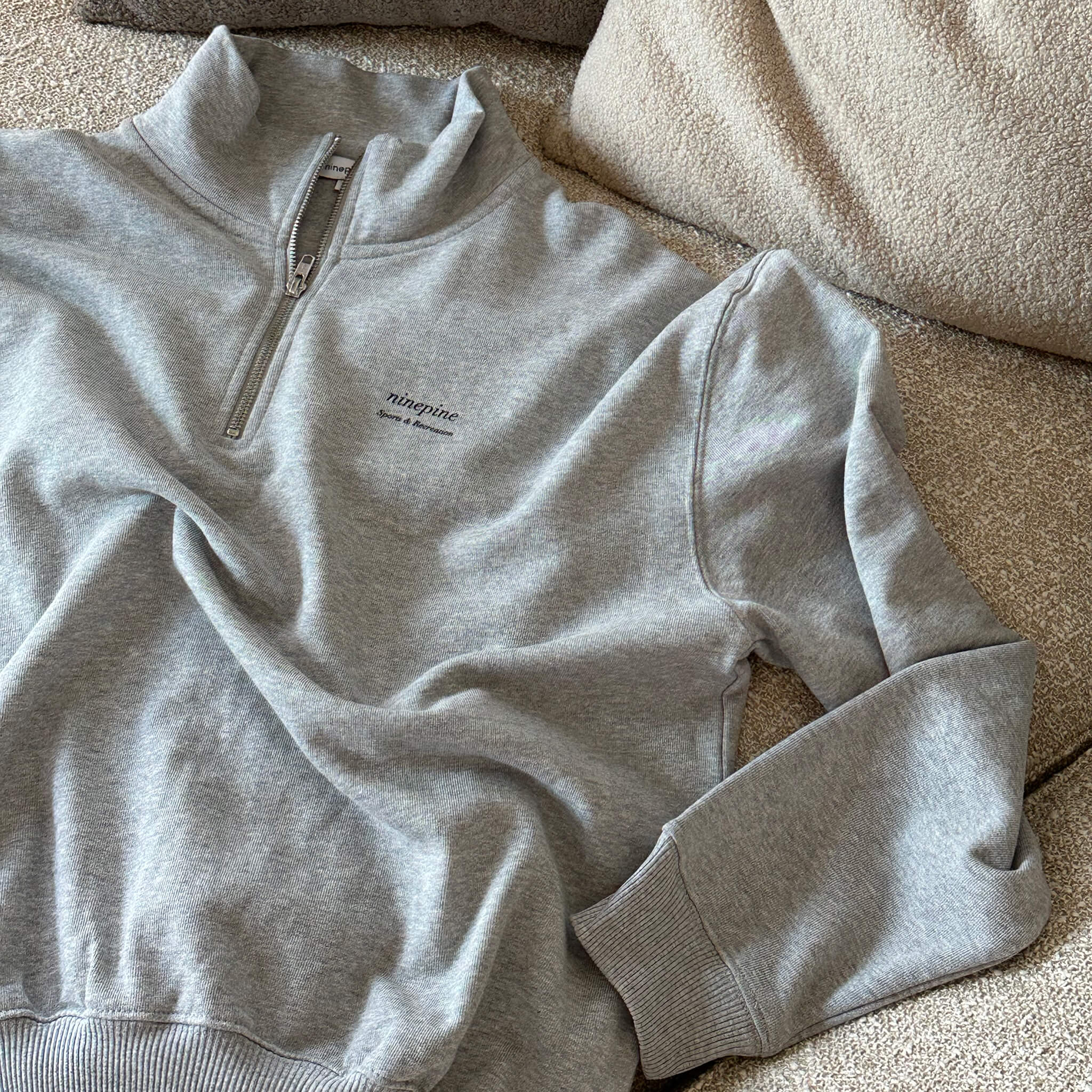 Quarter-Zip Relaxed Sweater - Image 4