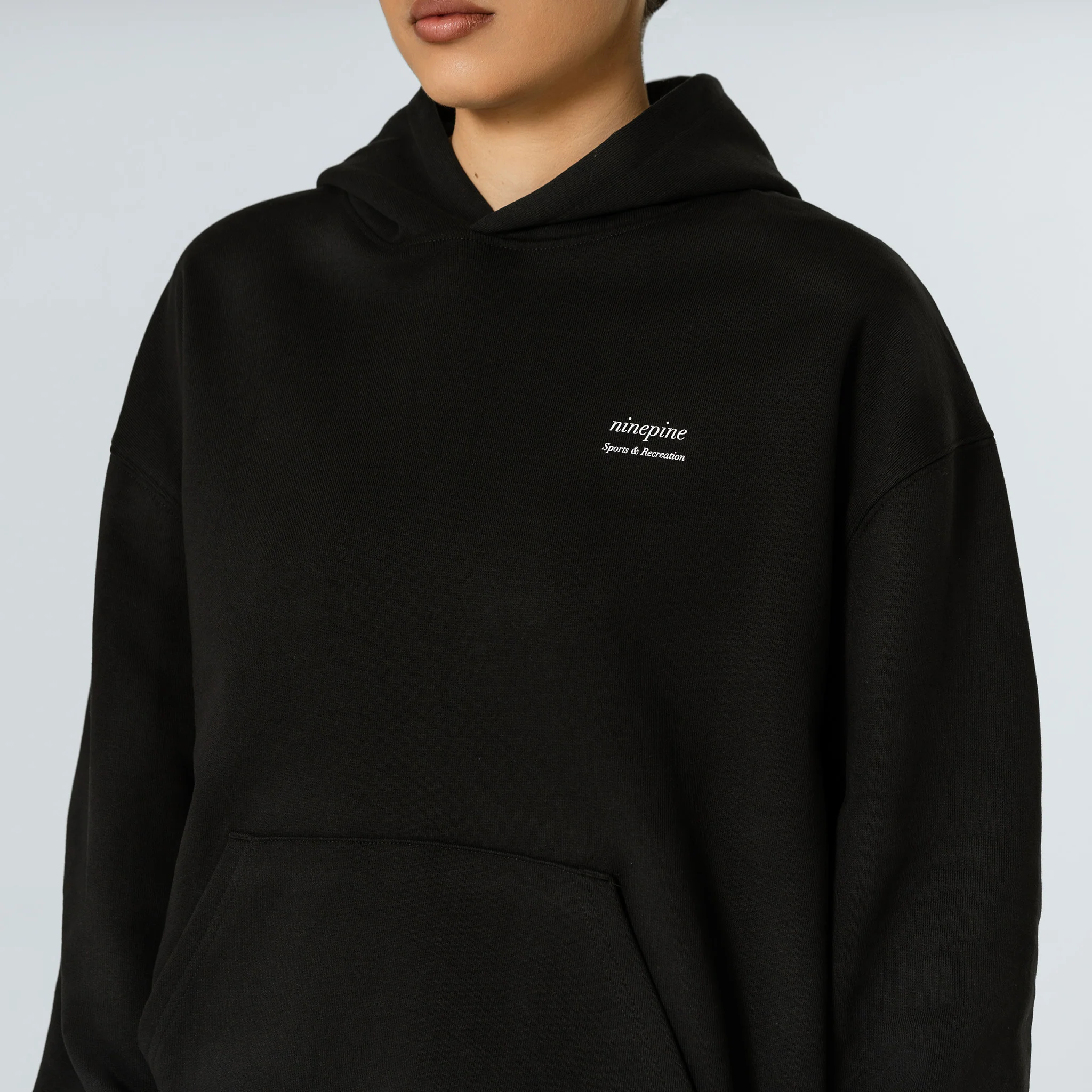 Relaxed Serif Hoodie - Image 3