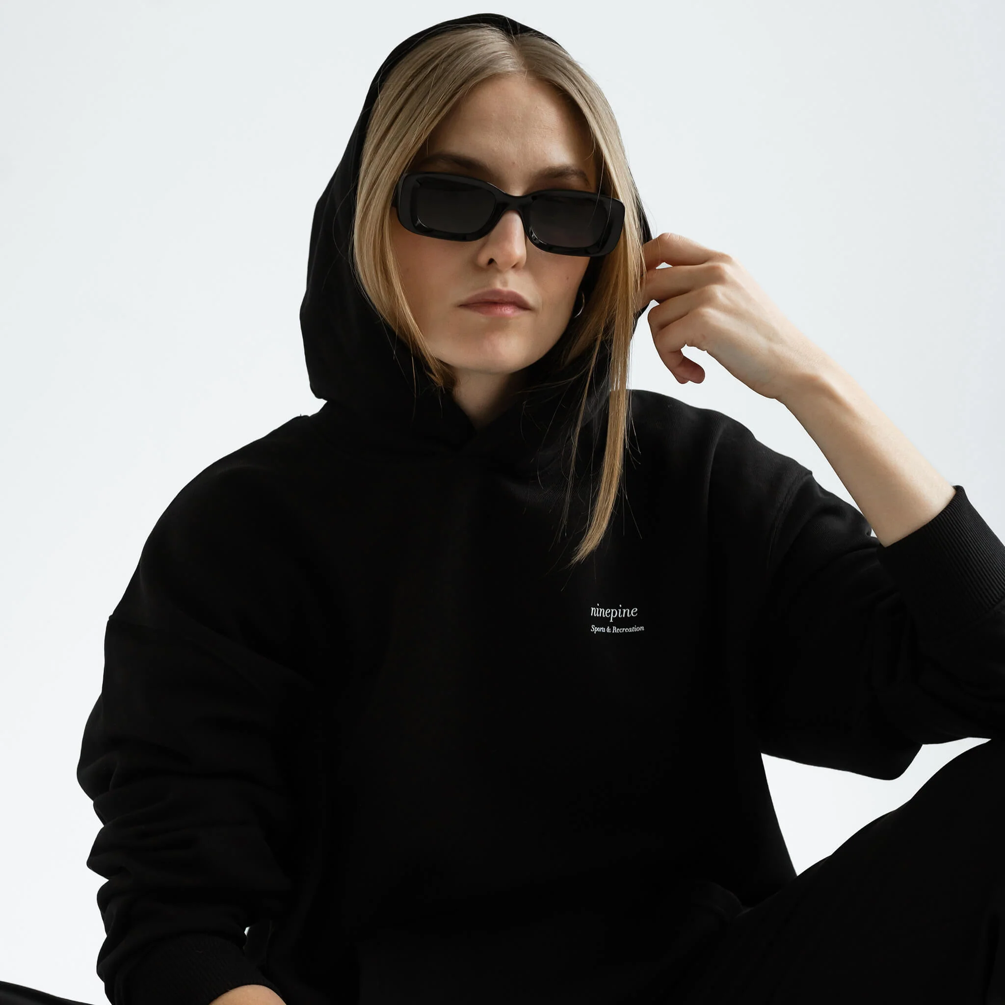 Relaxed Serif Hoodie - Image 4