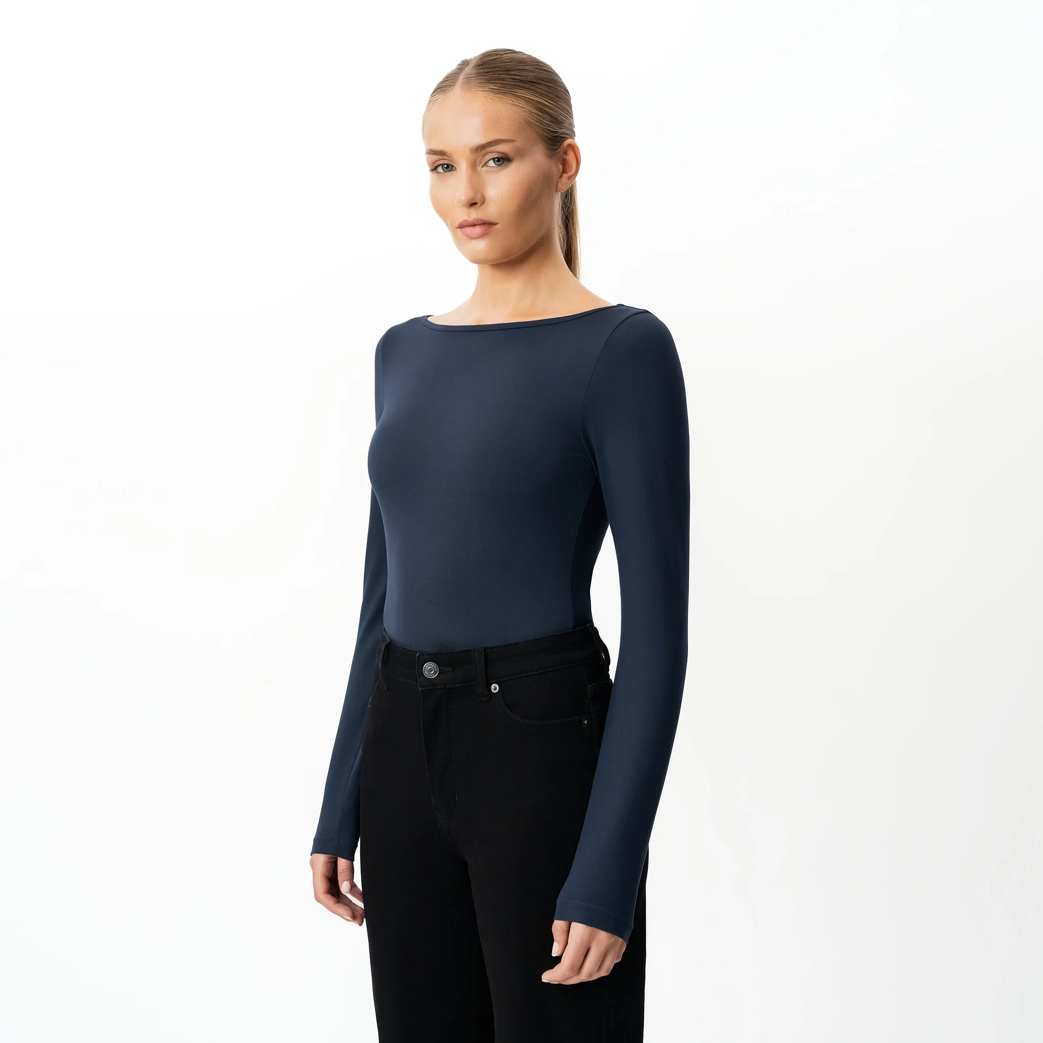 Soft Boatneck Long-sleeve - Image 4