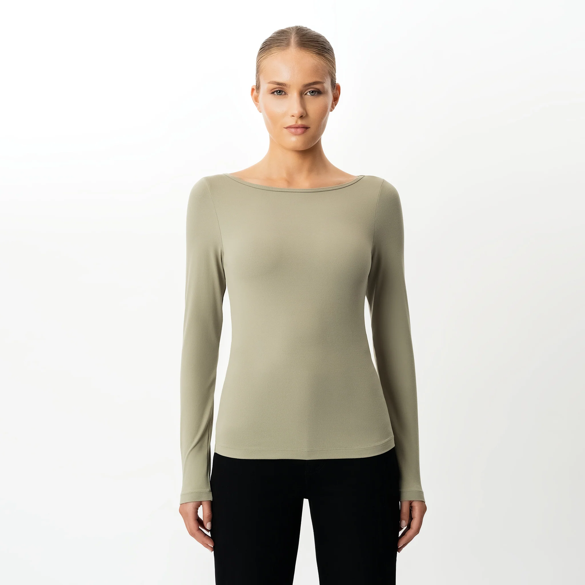 Soft Boatneck Long-sleeve - Image 6