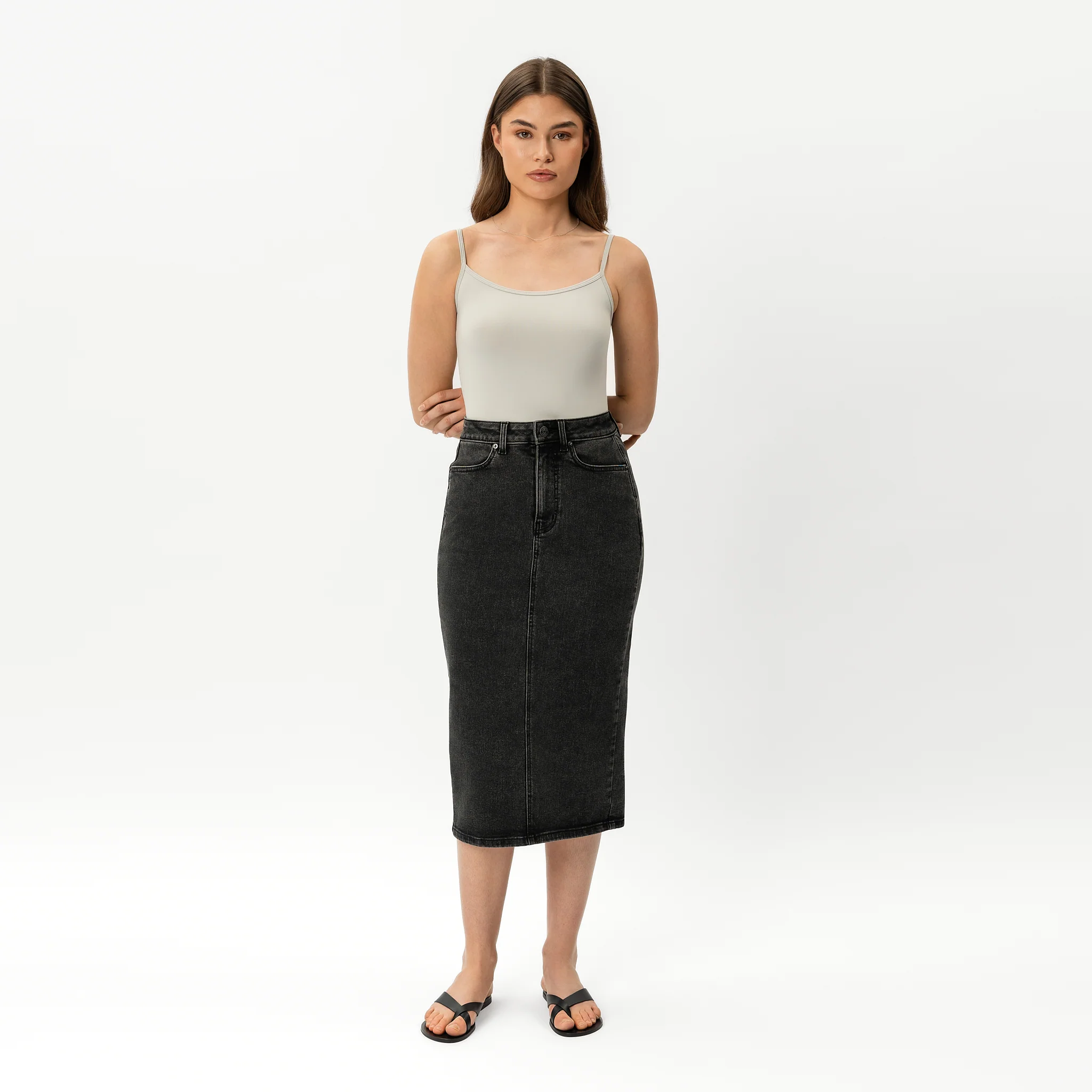 Stretchy ComfortDenim™ Skirt