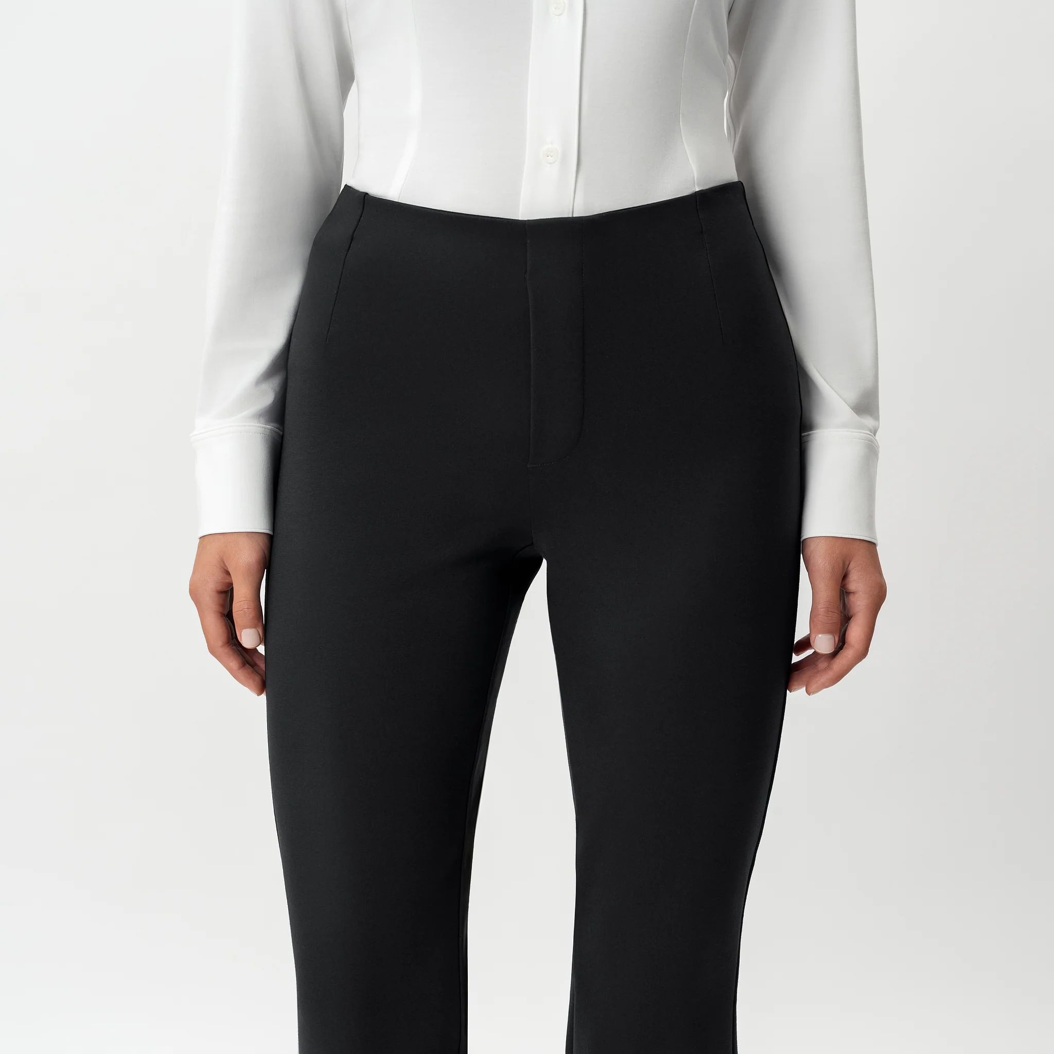Tailored Ponte Bootcut Trouser - Image 8