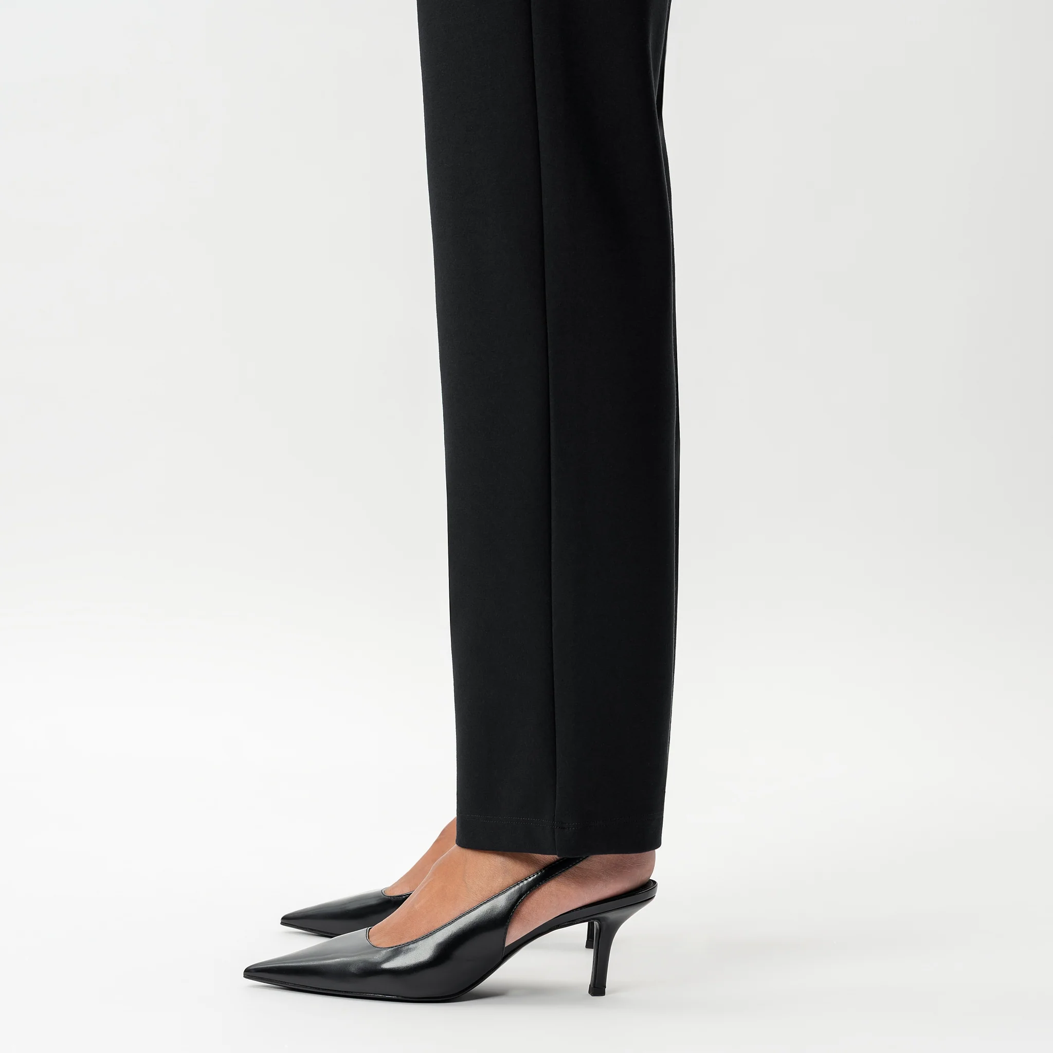 Tailored Ponte Straight Trouser - Image 8